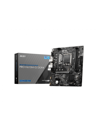 MSI H610M PRO-G DDR4